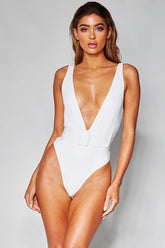 Maillot de bain une pièce avec ceinture